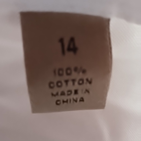 🛍️ BUNDLE ONLY 🛍️CLASS CLUB BOYS WHITE BUTTON DOWN SHIRT - Picture 4 of 5